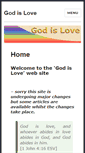 Mobile Screenshot of god-is-love.org.uk